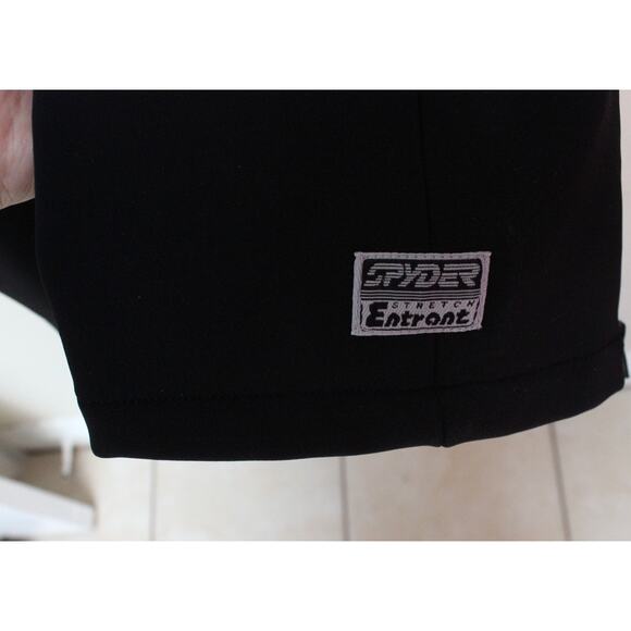 NWT Vintage Spyder Japan Black Euro Entrant Deadstock Snow Pants Ladies 12/Small - Picture 4 of 7